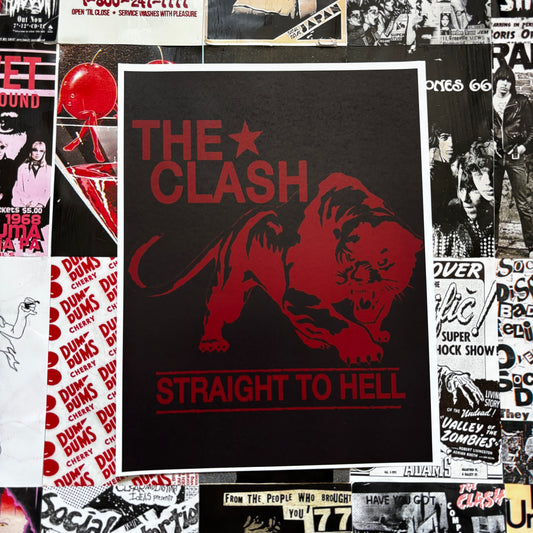 The clash poster