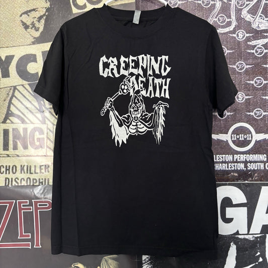 Creeping death black full size tee