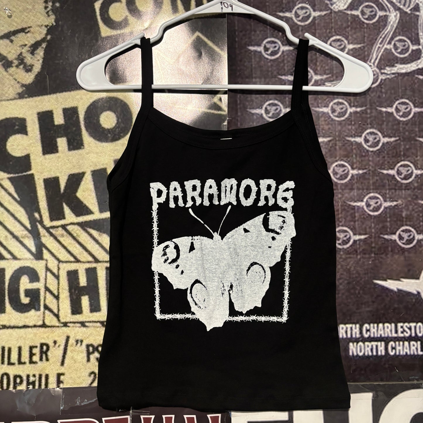 Paramore black baby tank