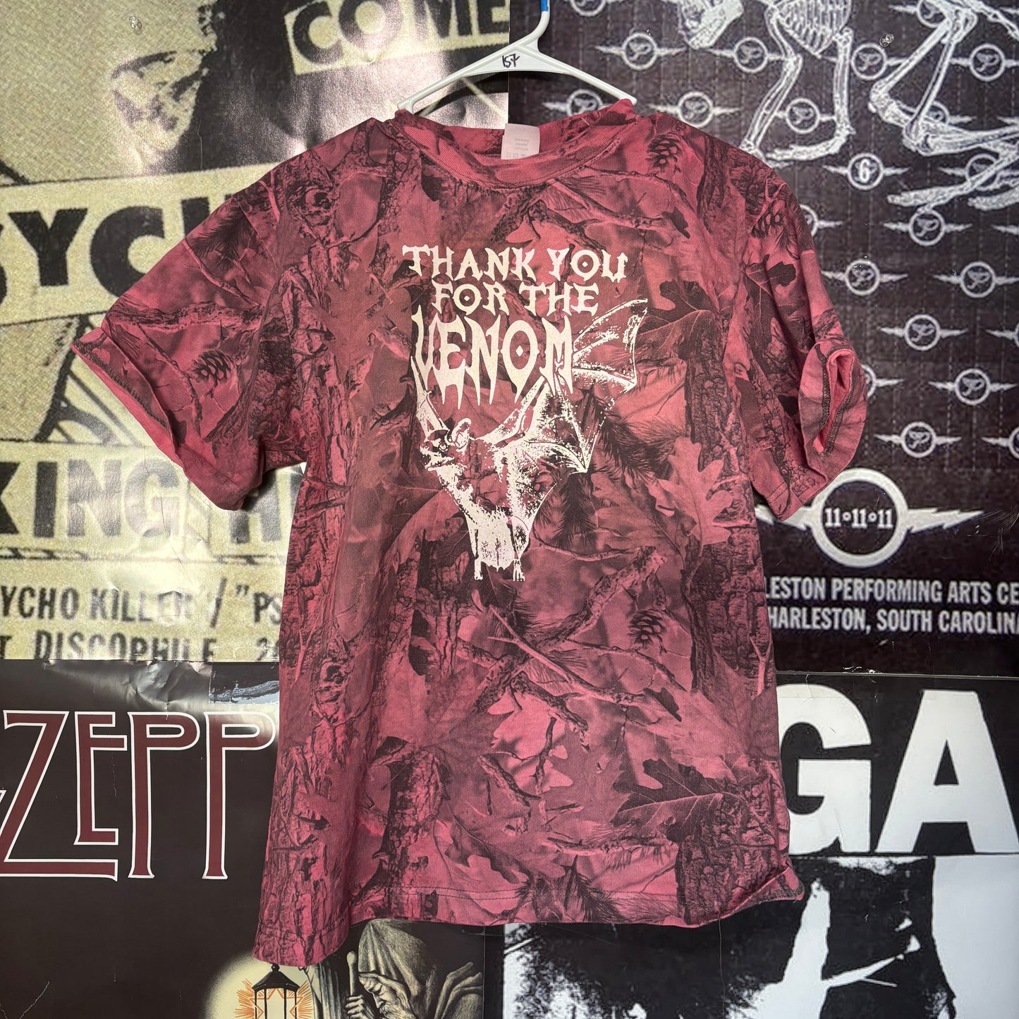 Venom pink camo t-shirt
