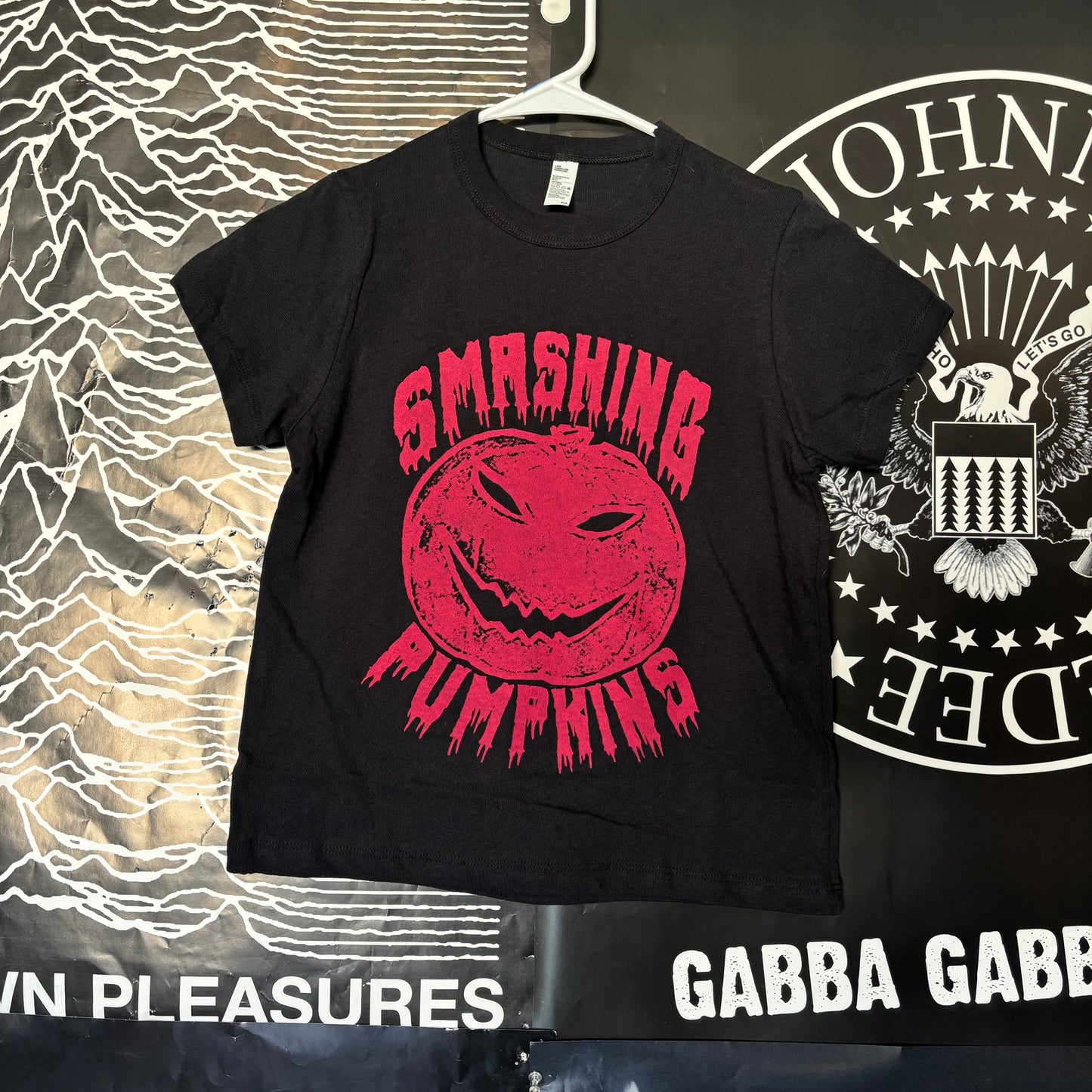 Smashing pumpkins black/red petite tee