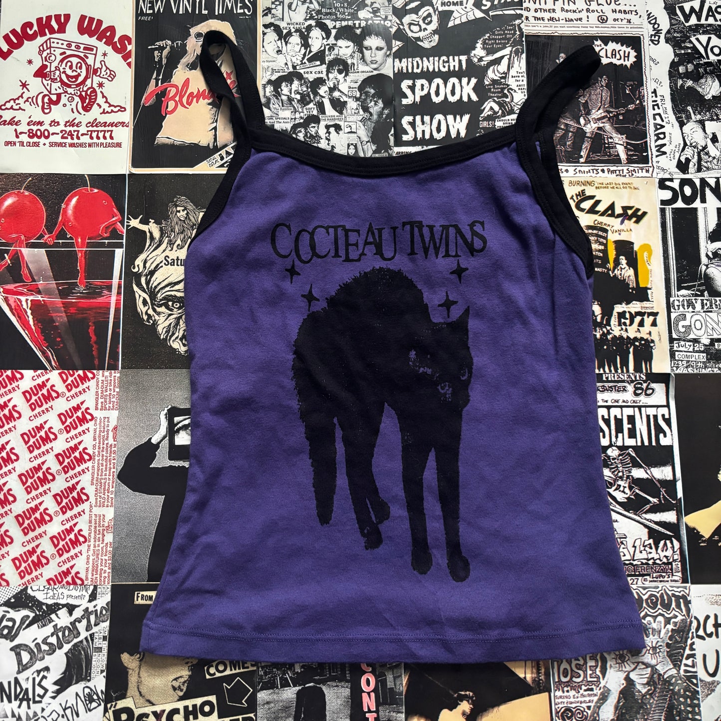 Cocteau black/purple baby tank