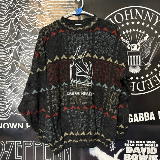 54 car seat sweater XL