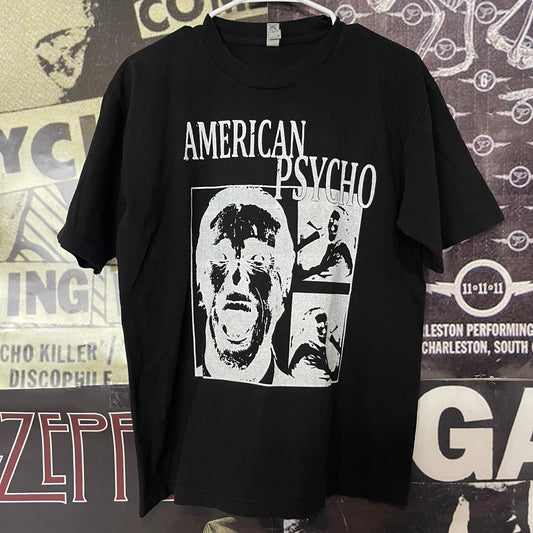 American psycho black full size tee