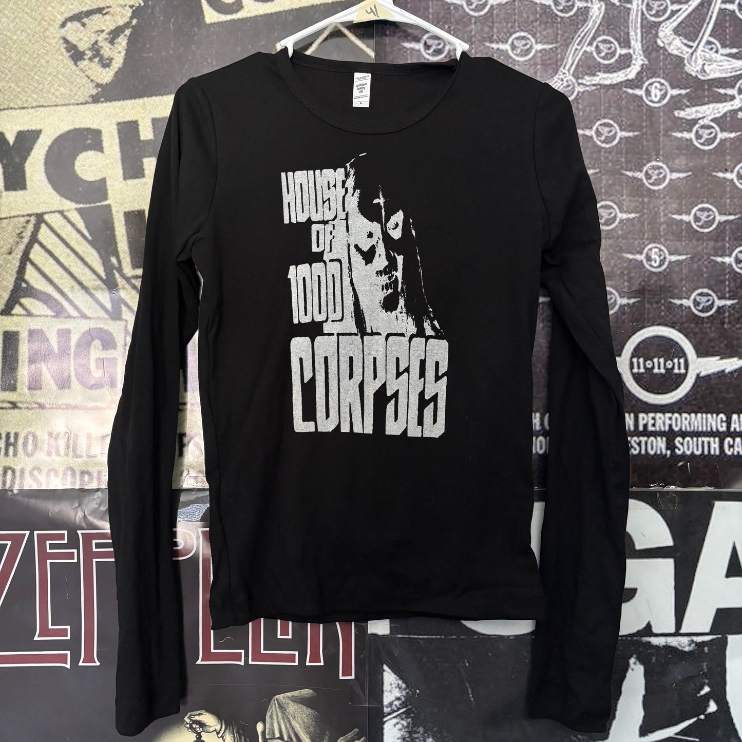 Corpses black baby long sleeve