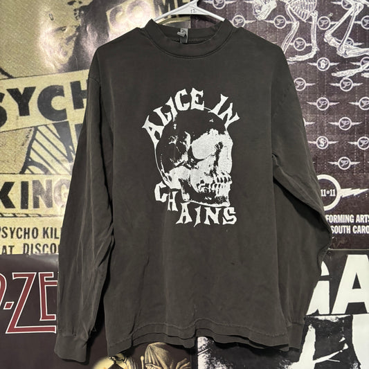 Alice in chains grey unisex long sleeve