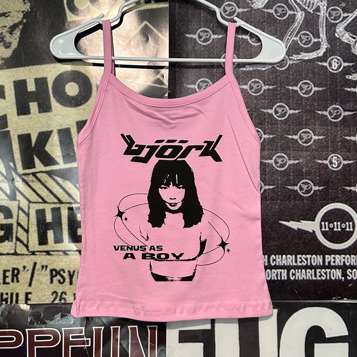 Bjork pink baby tank