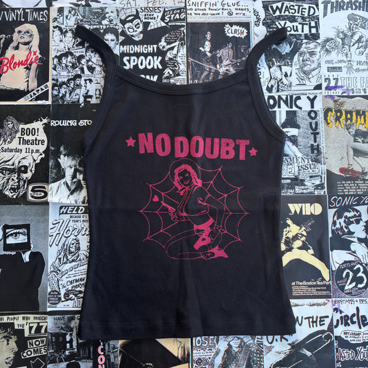 No doubt black/red tank SM/MED