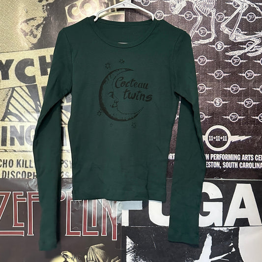 Cocteau twins forest green long sleeve