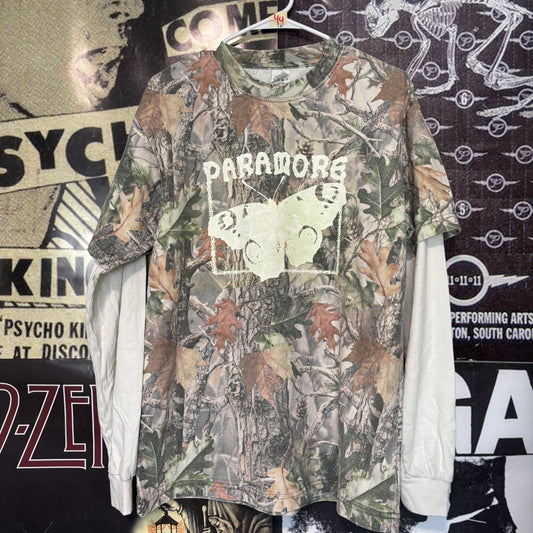 Paramore camo/white long sleeve (PREORDER)