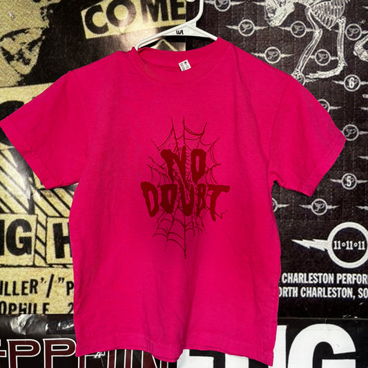 Doubt hot pink slim t-shirt