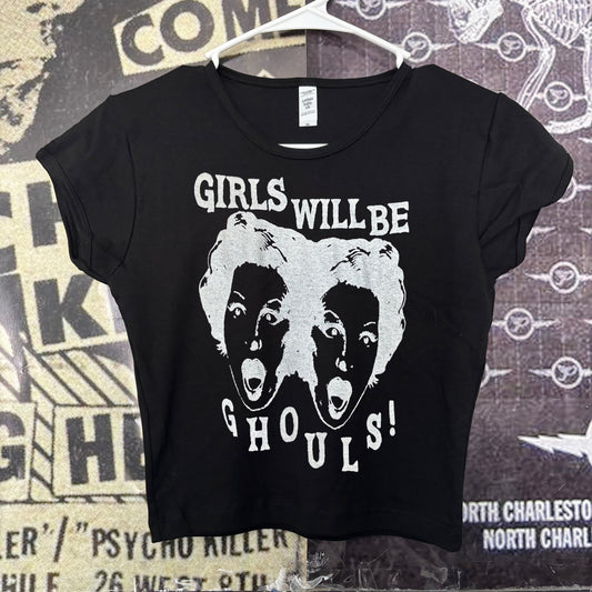 Ghouls crop baby tee
