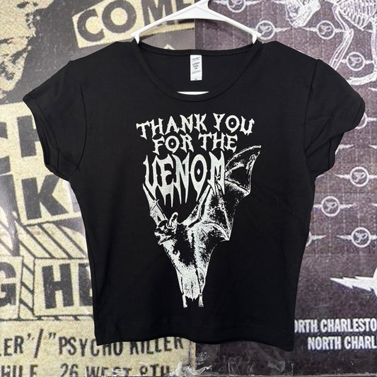 Venom crop baby tee