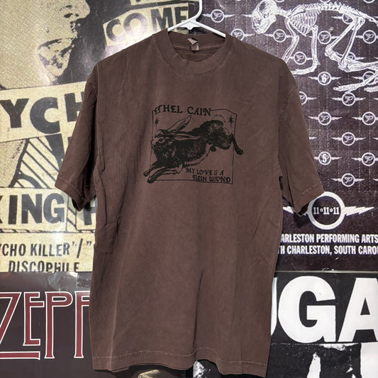 Ethel cain brown full size tee