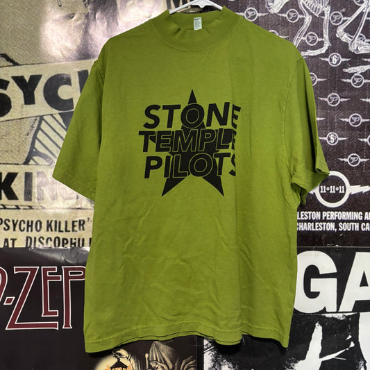 Stone temple pilots green full size tee
