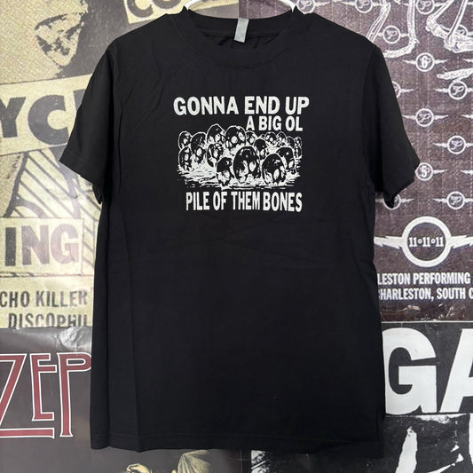 Them bones black full size tee