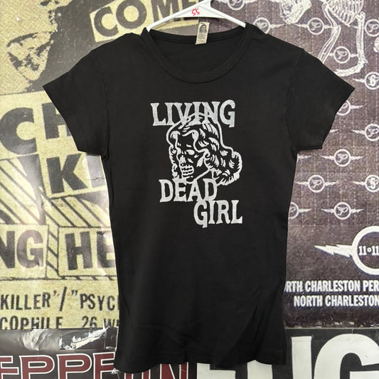 Living girl b&w babydoll tee
