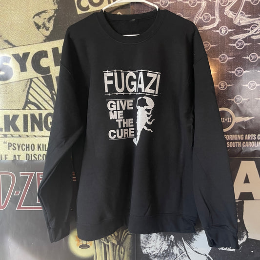 Fugazi black sweatshirt LAR/XL