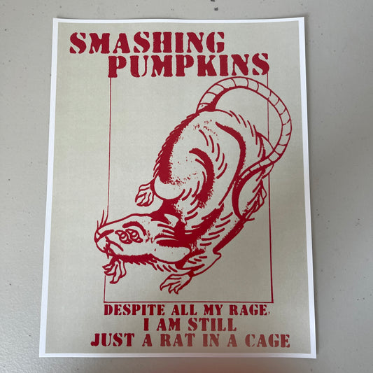 Smashing pumpkins poster