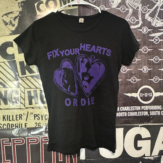 Twin peaks  black/purple baby doll tee  (preorder)
