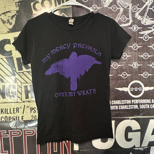 WALKING DEAD MERCY black/purple baby doll tee  (preorder)