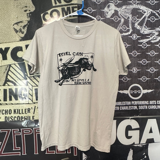 ETHEL CAIN cream/black boyfriend tee (ready)