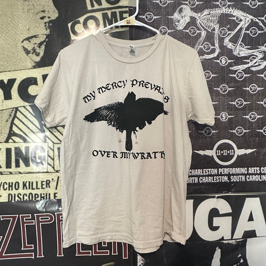 WALKING DEAD MERCY  cream/black boyfriend tee (ready)