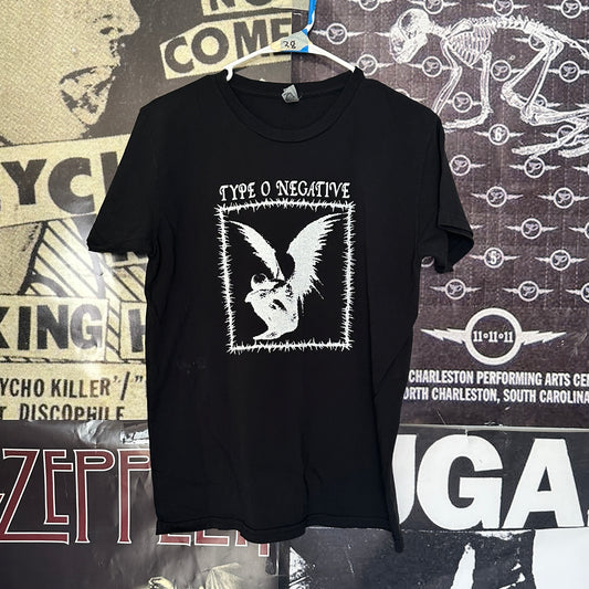 type o negative black boyfriend tee