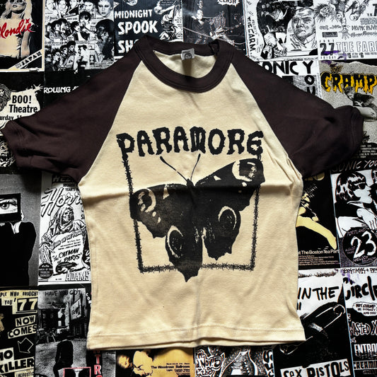 PARAMORE BROWN RAGLAN XS