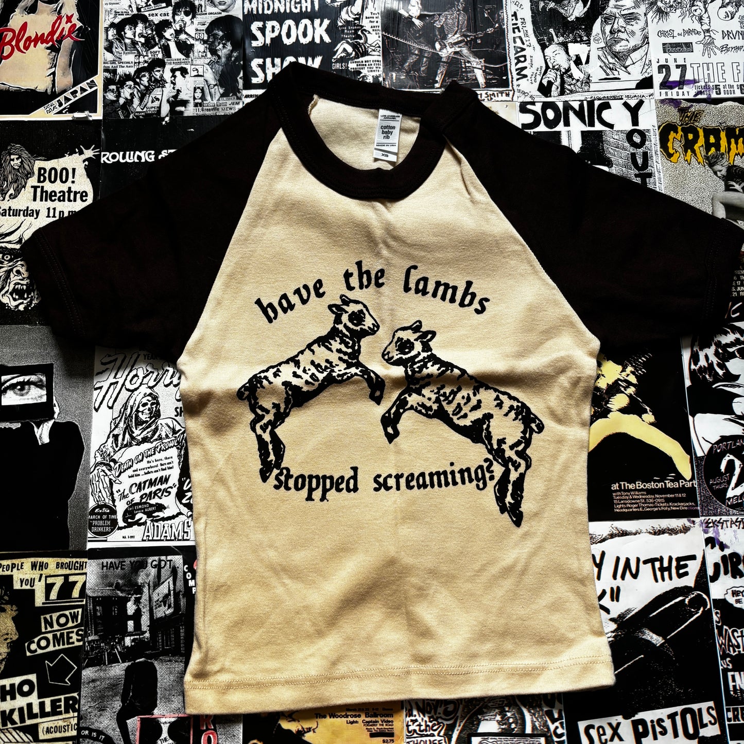 SILENCE BROWN RAGLAN XS