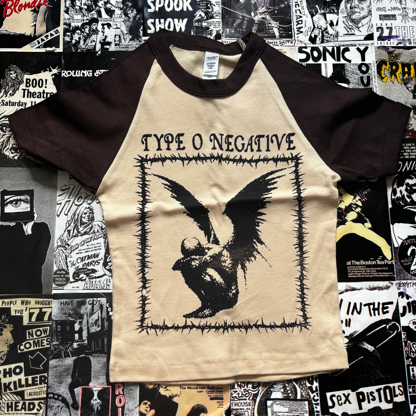 TYPE BROWN RAGLAN XS
