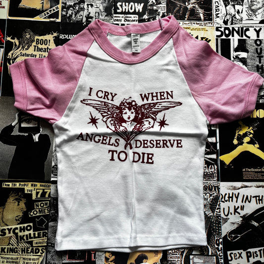 SYSTEM PINK RAGLAN XS