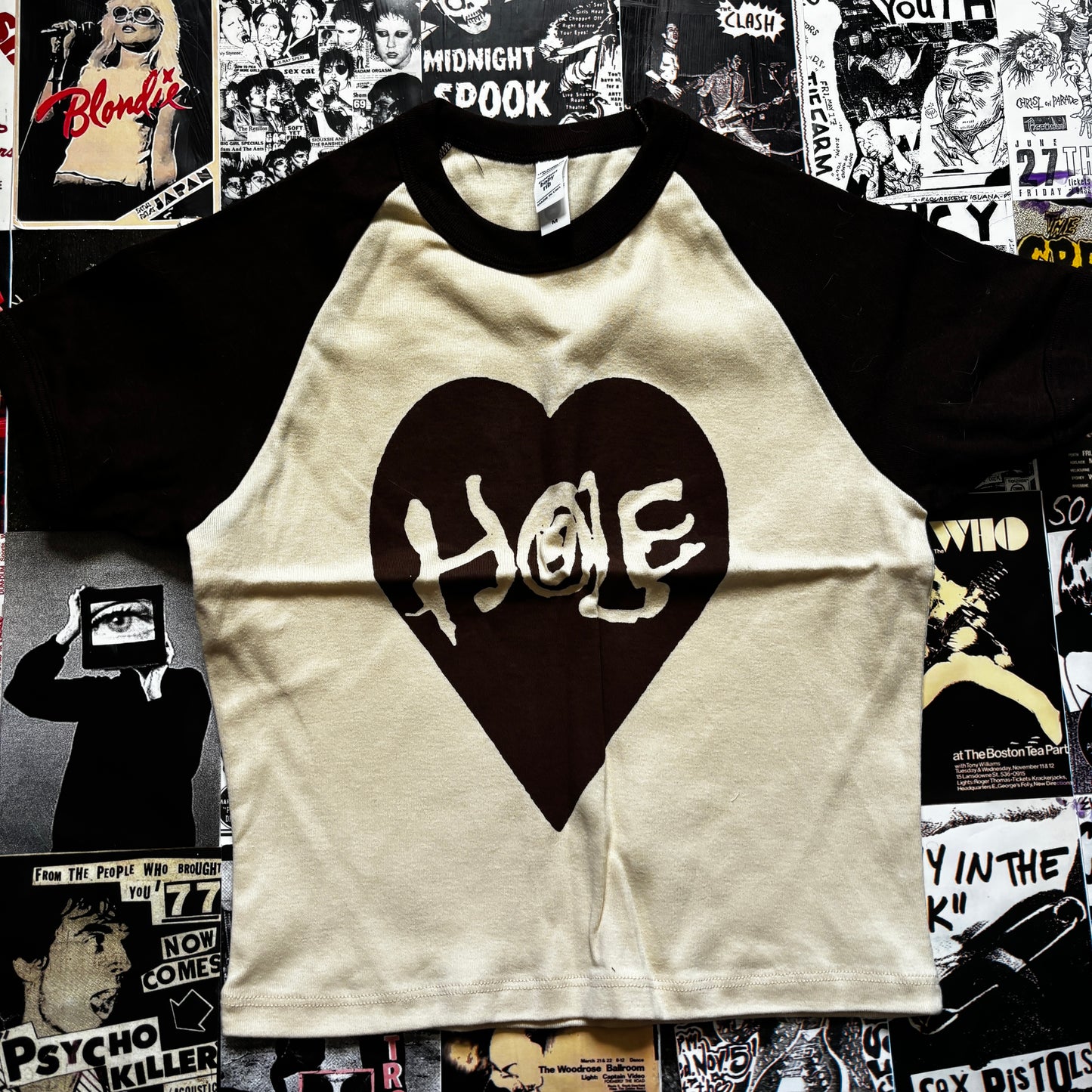 HOLE BROWN RAGLAN LARGE