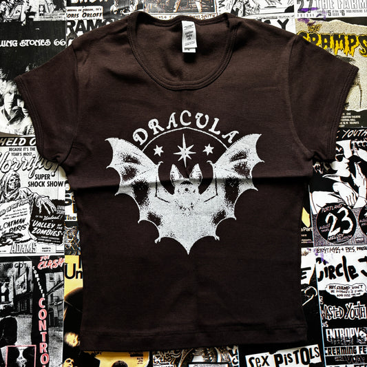 DRACULA BROWN CROP XSMALL