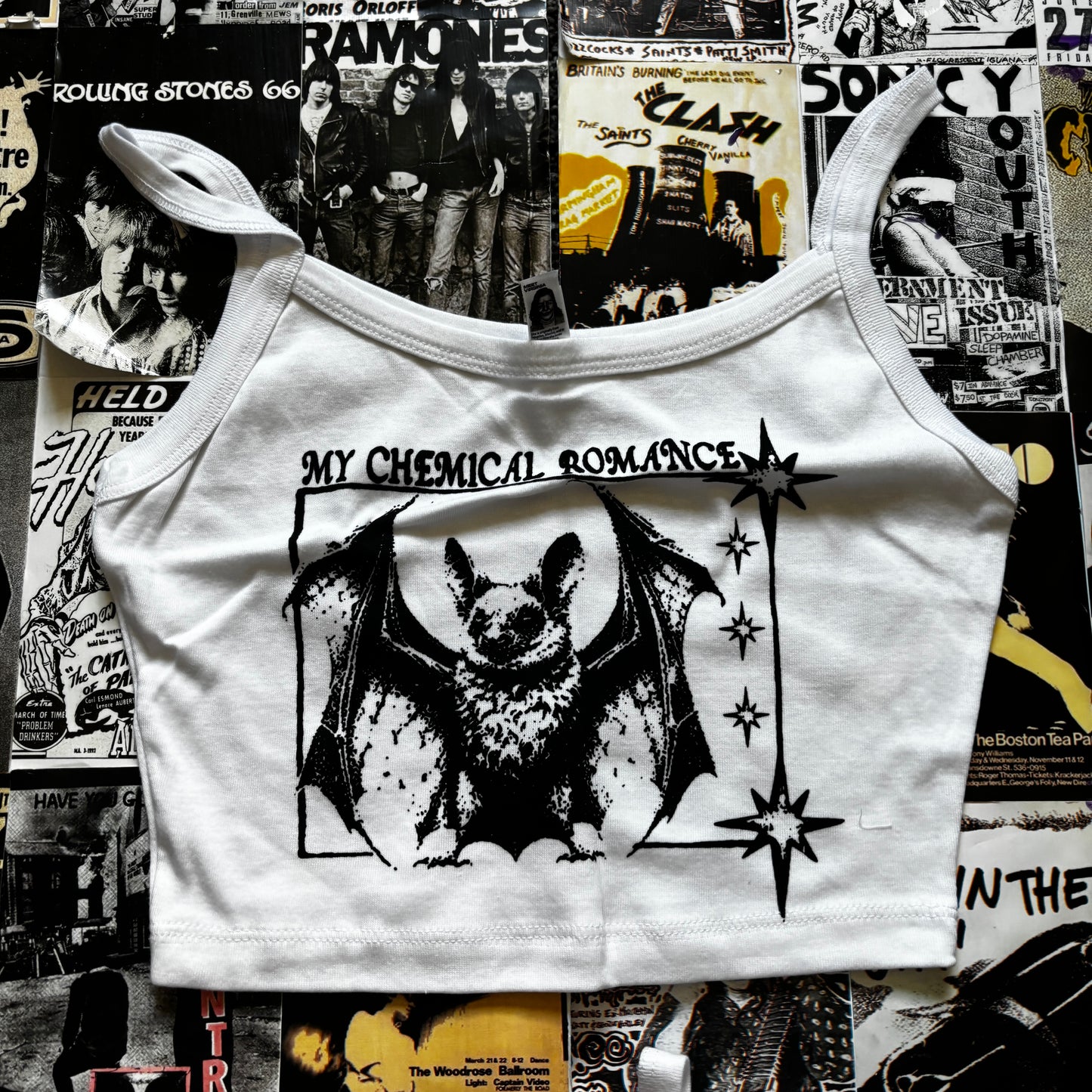 CHEMICAL WHITE CROP TANK XSMALL