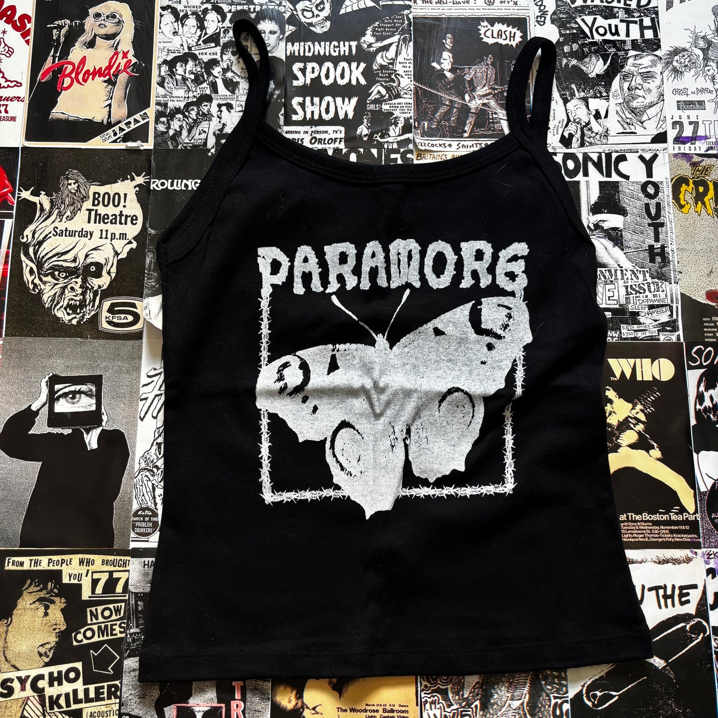 PARAMORE BLACK TANK MEDIUM