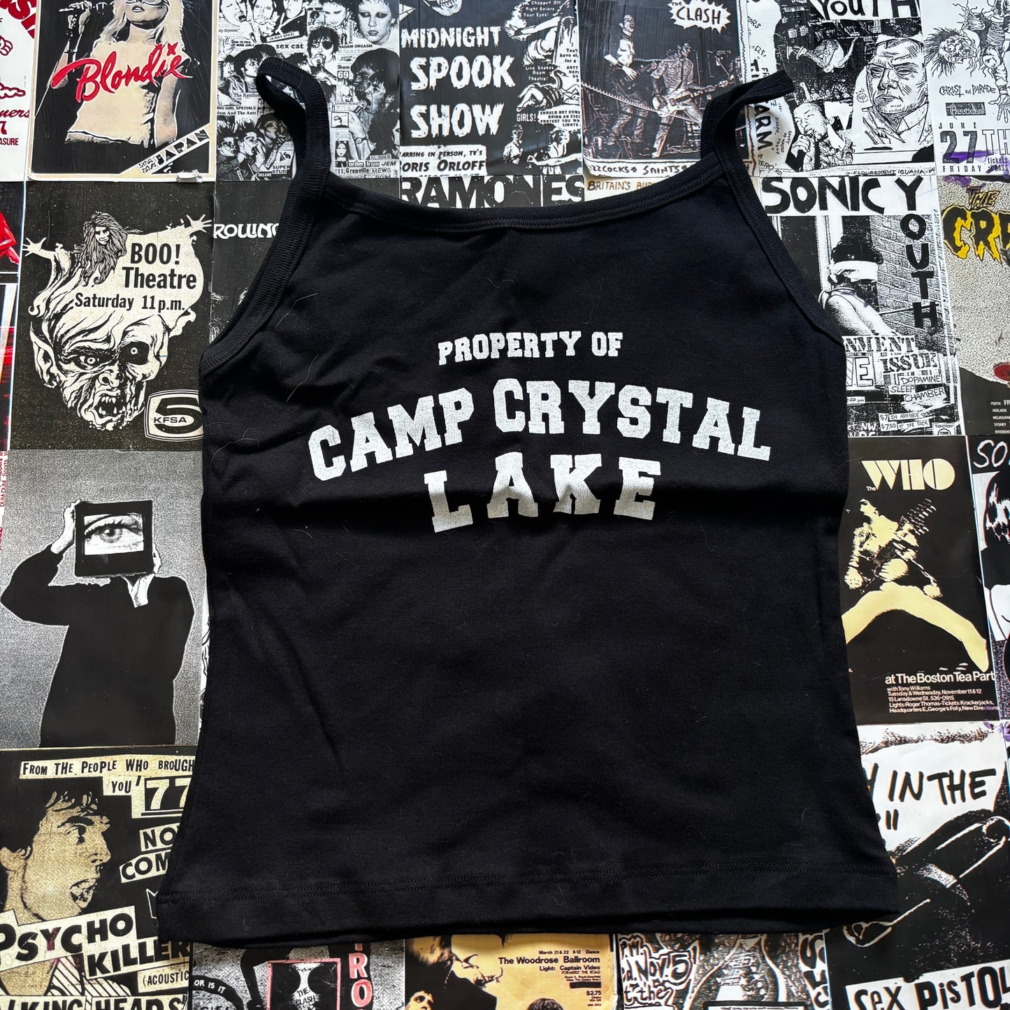 CAMP CRYSTAL BLACK TANK MEDIUM