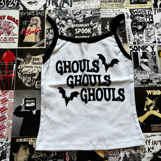 GHOULS B&W TANK MEDIUM