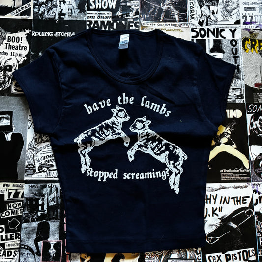 SILENCE NAVY CROP XSMALL