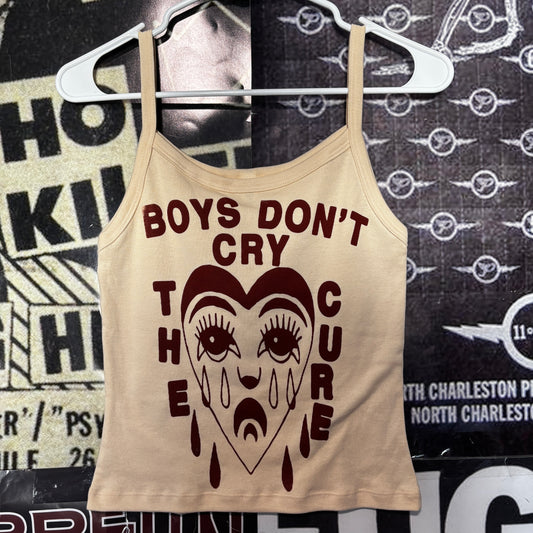 BOYS CRY cream/rust baby tank top