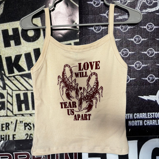 JOY LOVE cream/rust baby tank top