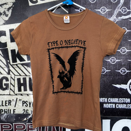 TYPE mustard babydoll tee SM/MED