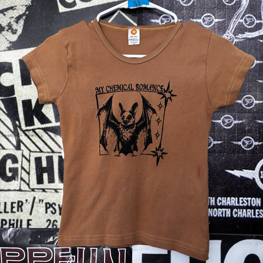 CHEMICAL mustard babydoll tee SM/MED