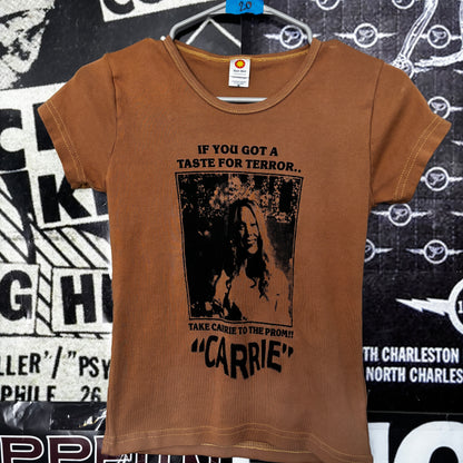 CARRIE mustard babydoll tee SM/MED