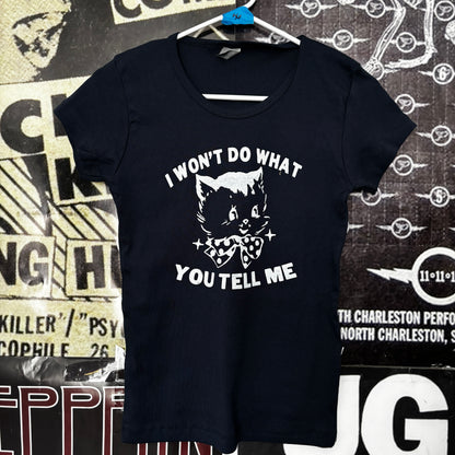 RAGE navy babydoll tee