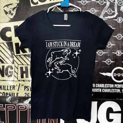 DREAM navy babydoll tee