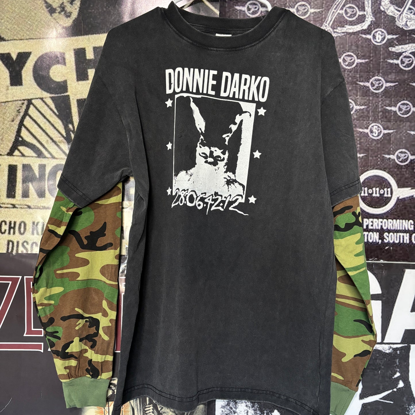 DONNIE camo/black long sleeve