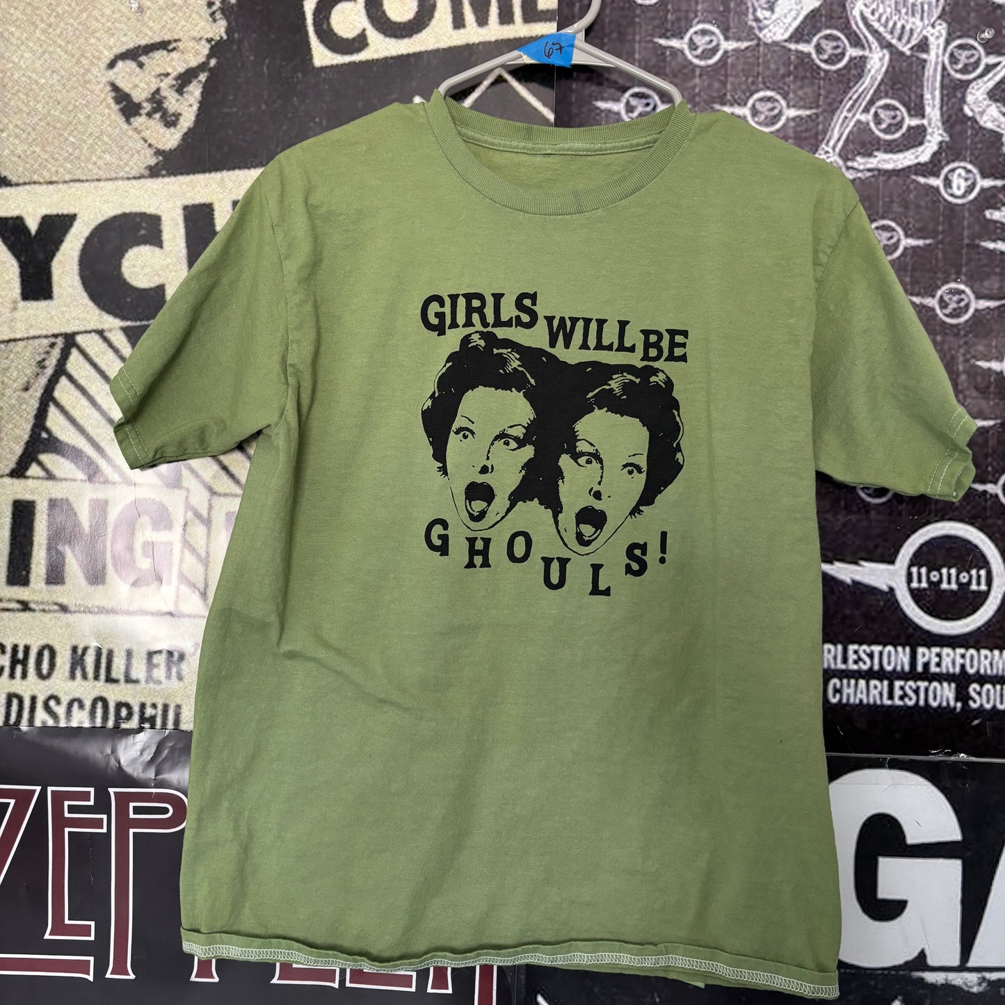 GHOULS green tee SM/MED