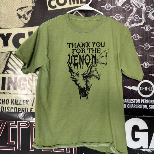 VENOM green tee SM/MED
