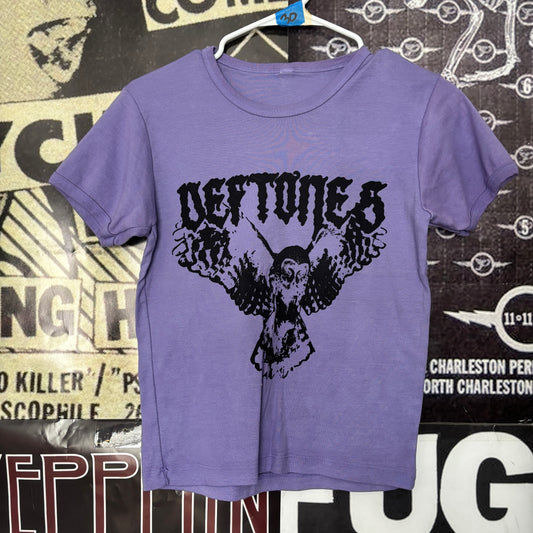 DEF OWL purple long baby tee LAR/XL